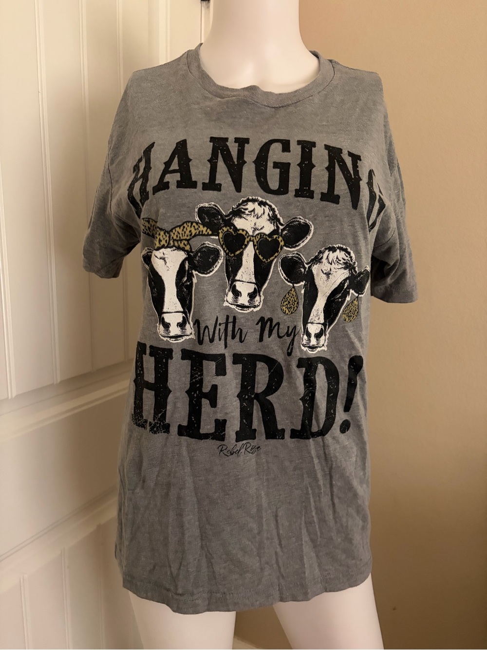 Western Gray Graphic Tee